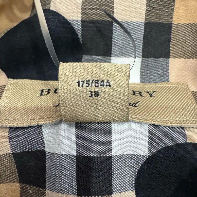 Burberry Burberry Brown Cotton Women's Shirt Size L / US 10 / IT 46 - 6 Thumbnail