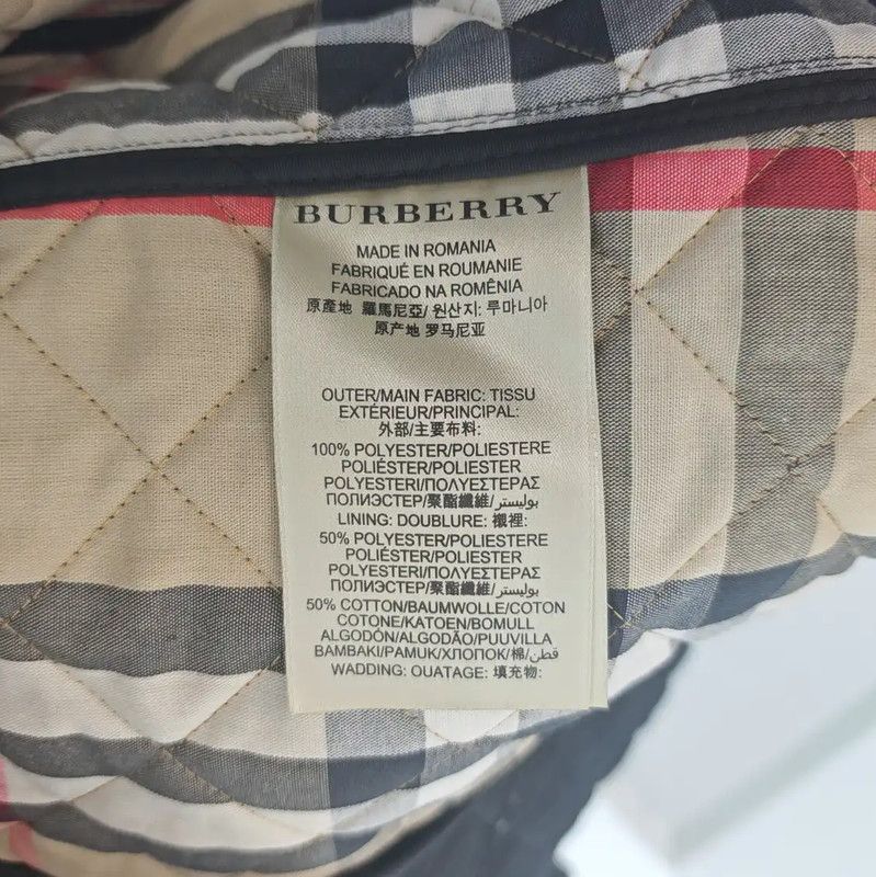 Burberry Burberry Quilted Black Polyester Jacket for Women Size XS / US 0-2 / IT 36-38 - 5 Thumbnail