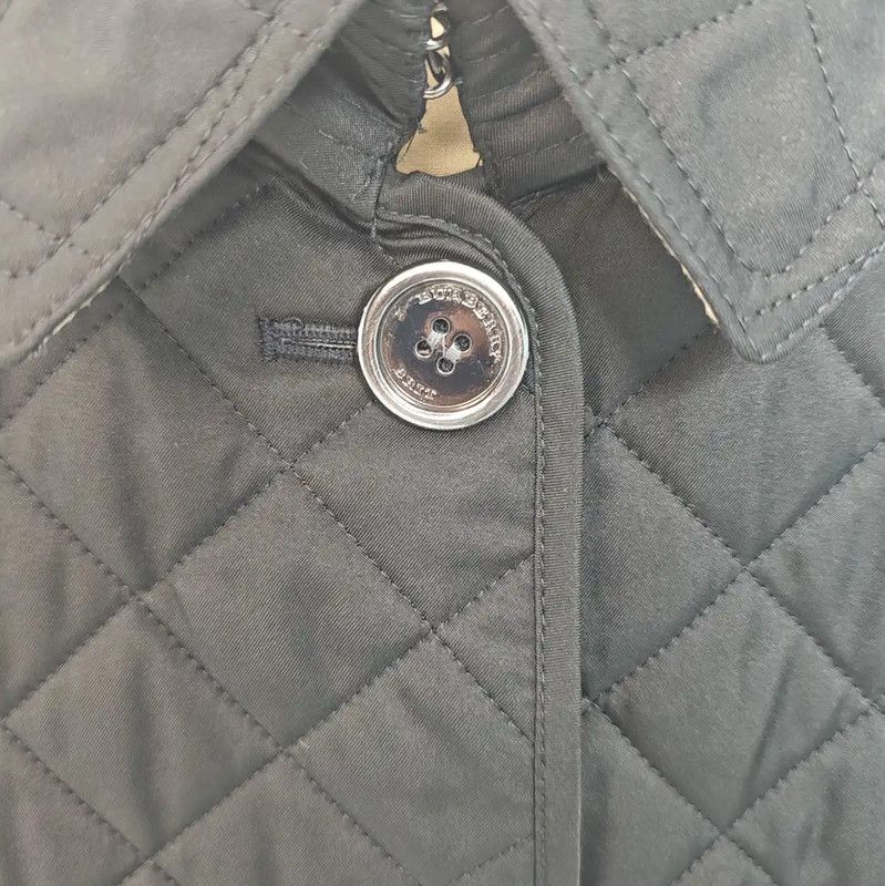 Burberry Burberry Quilted Black Polyester Jacket for Women Size XS / US 0-2 / IT 36-38 - 2 Thumbnail