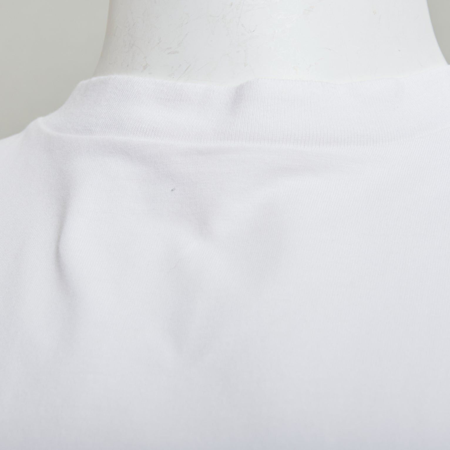 Jil Sander JIL SANDER Set of 3 white cotton black logo patch crew neck tshirt S Size US S / EU 44-46 / 1 - 8 Thumbnail