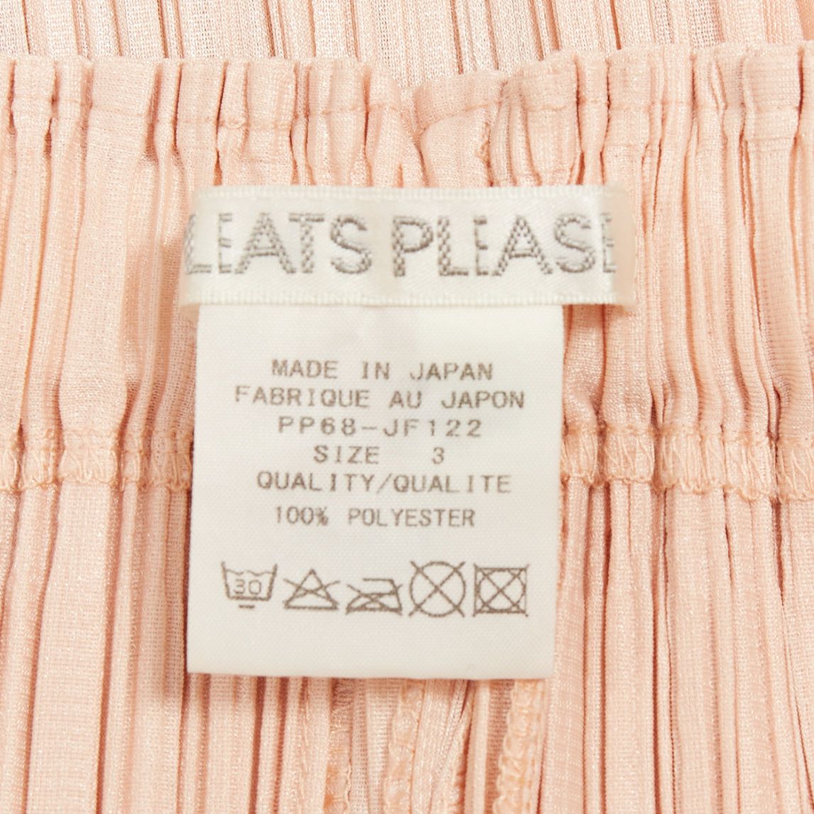 Issey Miyake ISSEY MIYAKE Pleats Please pink plisse high waist wide mellow pants JP4 XL Size 32" / US 10 / IT 46 - 8 Thumbnail