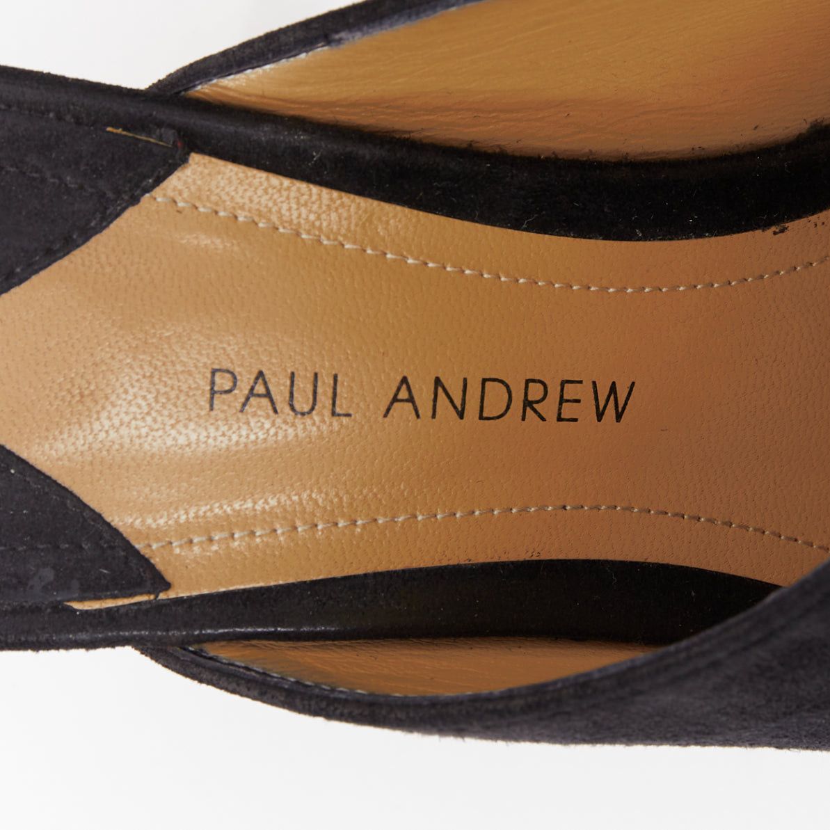 Paul Andrew PAUL ANDREW Certosa black suede pointy toe high heel mules EU39.5 Size US 9.5 / IT 39.5 - 9 Thumbnail