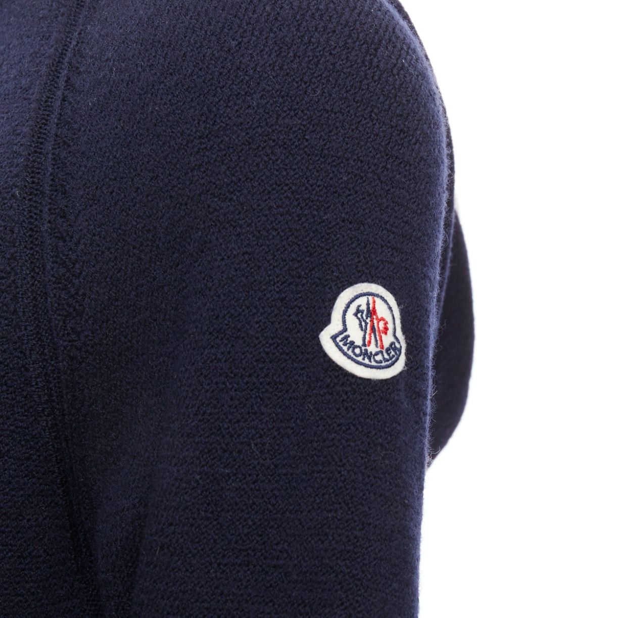 Moncler MONCLER 2017 red navy white wool argyle turtleneck sweater top XS Size XS / US 0-2 / IT 36-38 - 2 Thumbnail