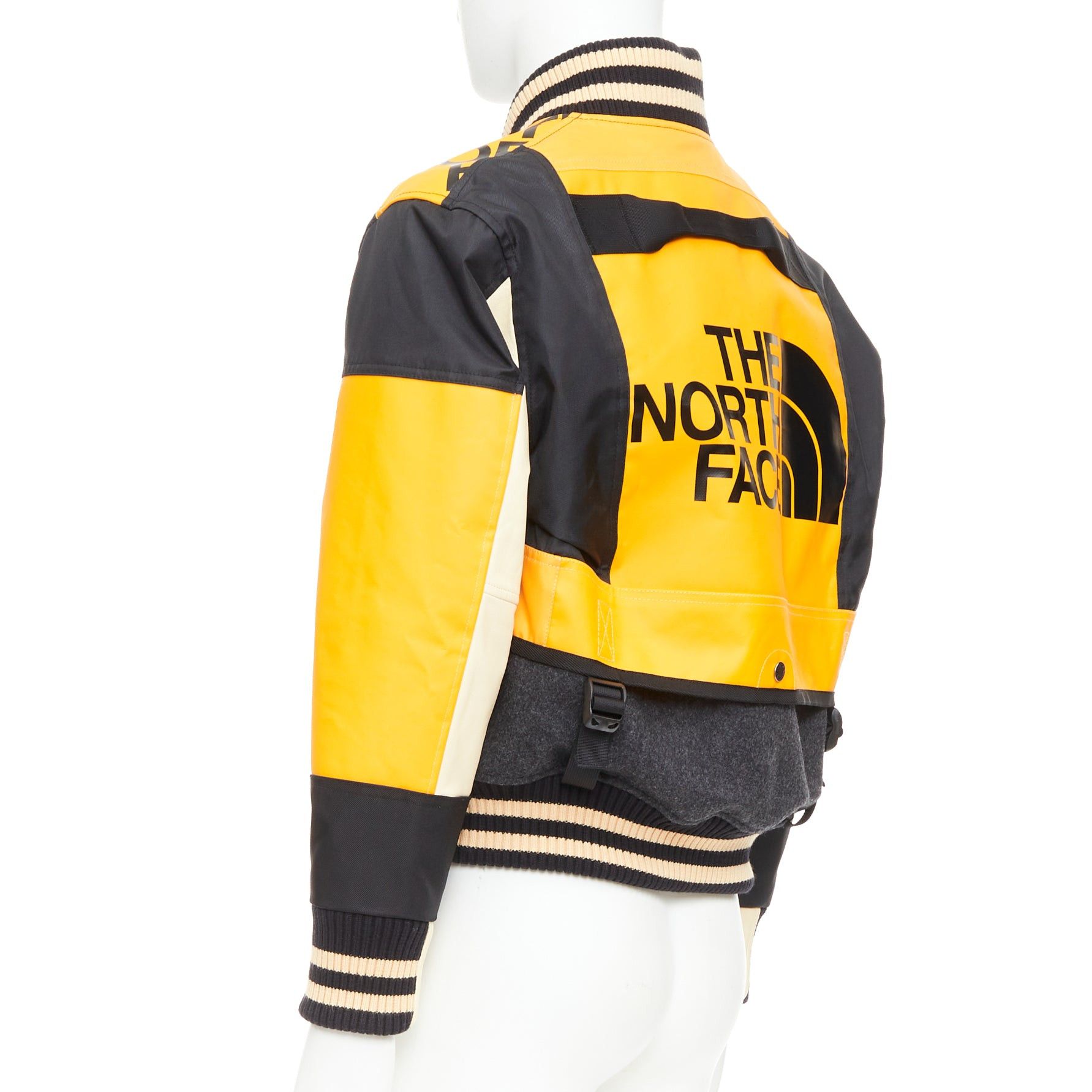Junya Watanabe rare JUNYA WATANABE The North Face 2017 yellow grey duffel deconstructed bomber XS Size US XS / EU 42 / 0 - 6 Thumbnail