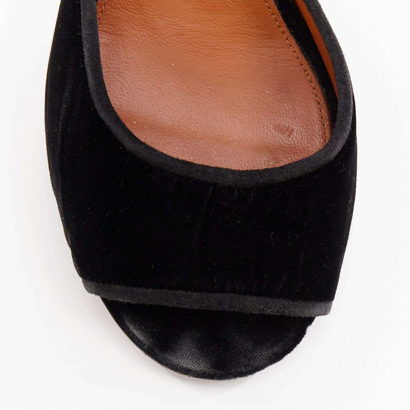 Givenchy GIVENCHY Matilda black velvet brown snake leather metal pin heel sandal EU40 Size US 10 / IT 40 - 6 Thumbnail