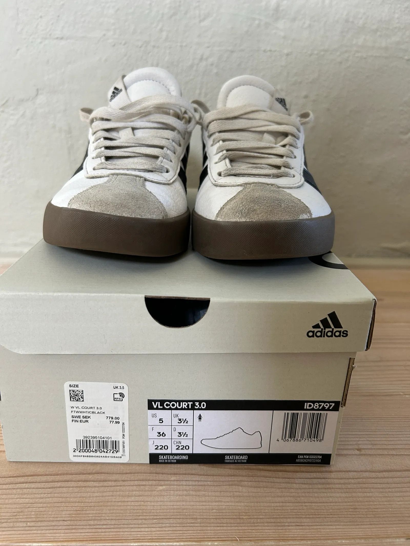 Adidas Adidas VL COURT 3.0 Sneakers Size US 6 / IT 36 - 6 Thumbnail
