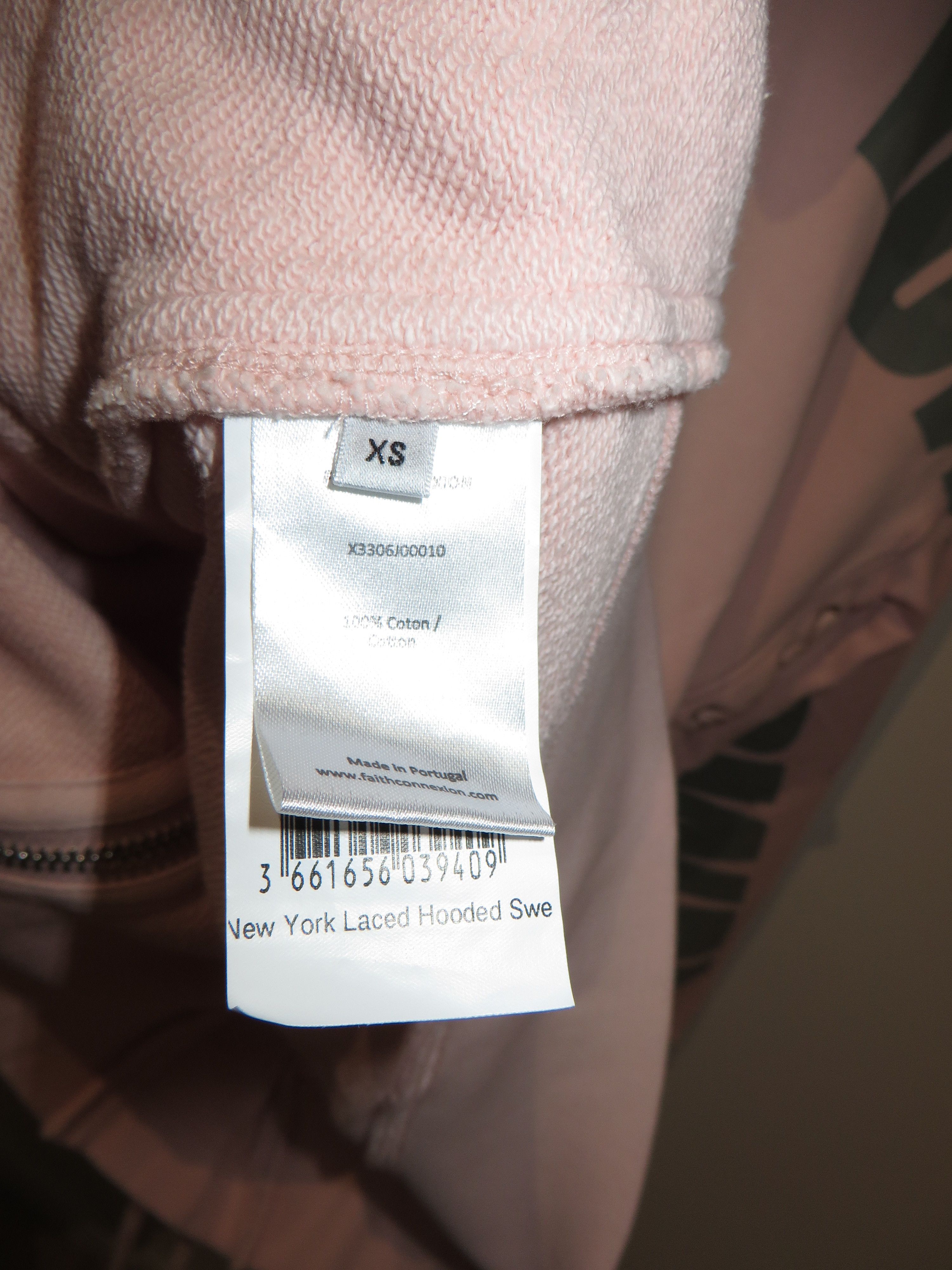 Faith Connexion Printed laced hoodie Size US XS / EU 42 / 0 - 7 Thumbnail
