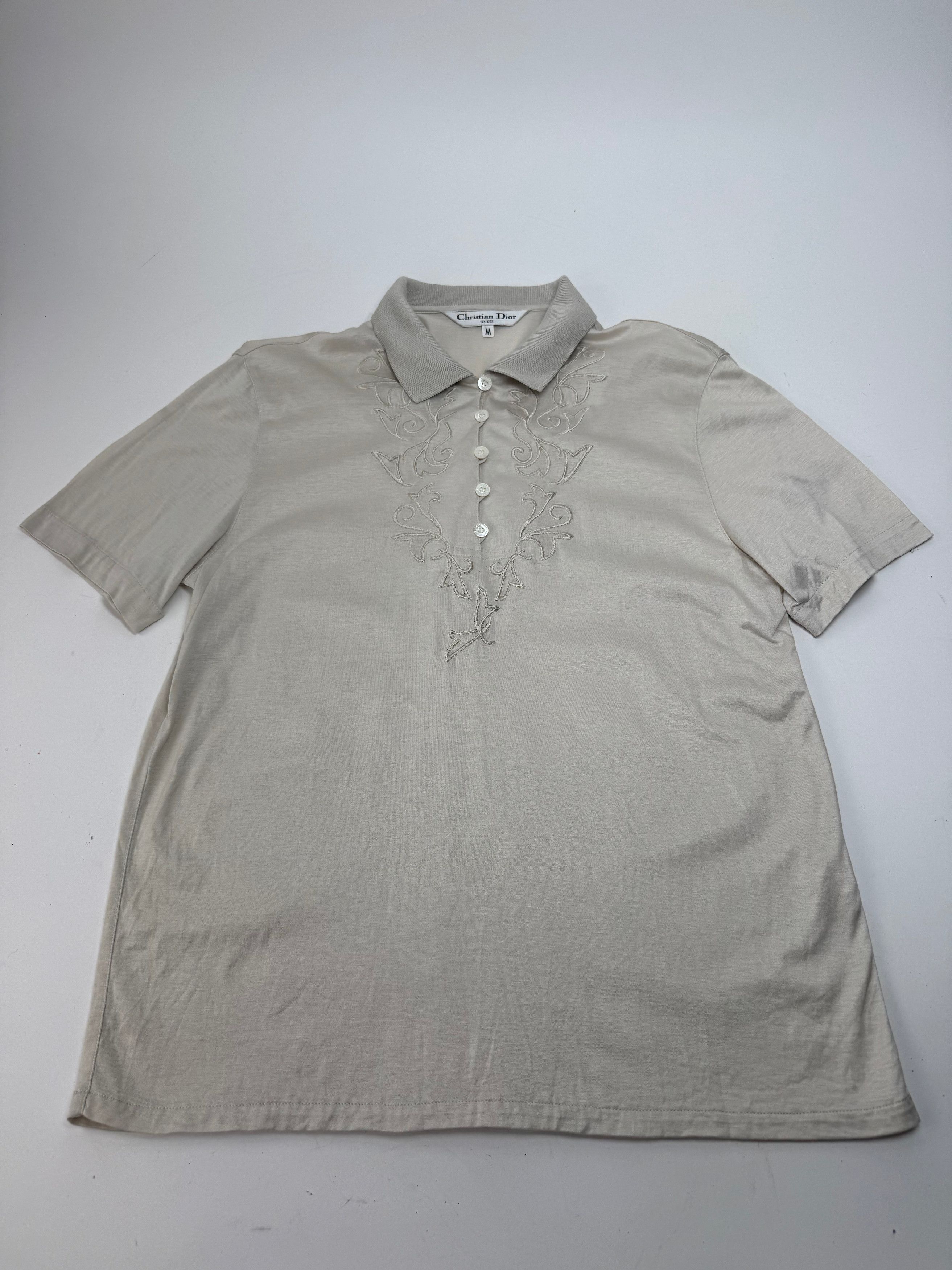 Dior Vintage Polo Shirt M Size M / US 6-8 / IT 42-44 - 4 Thumbnail