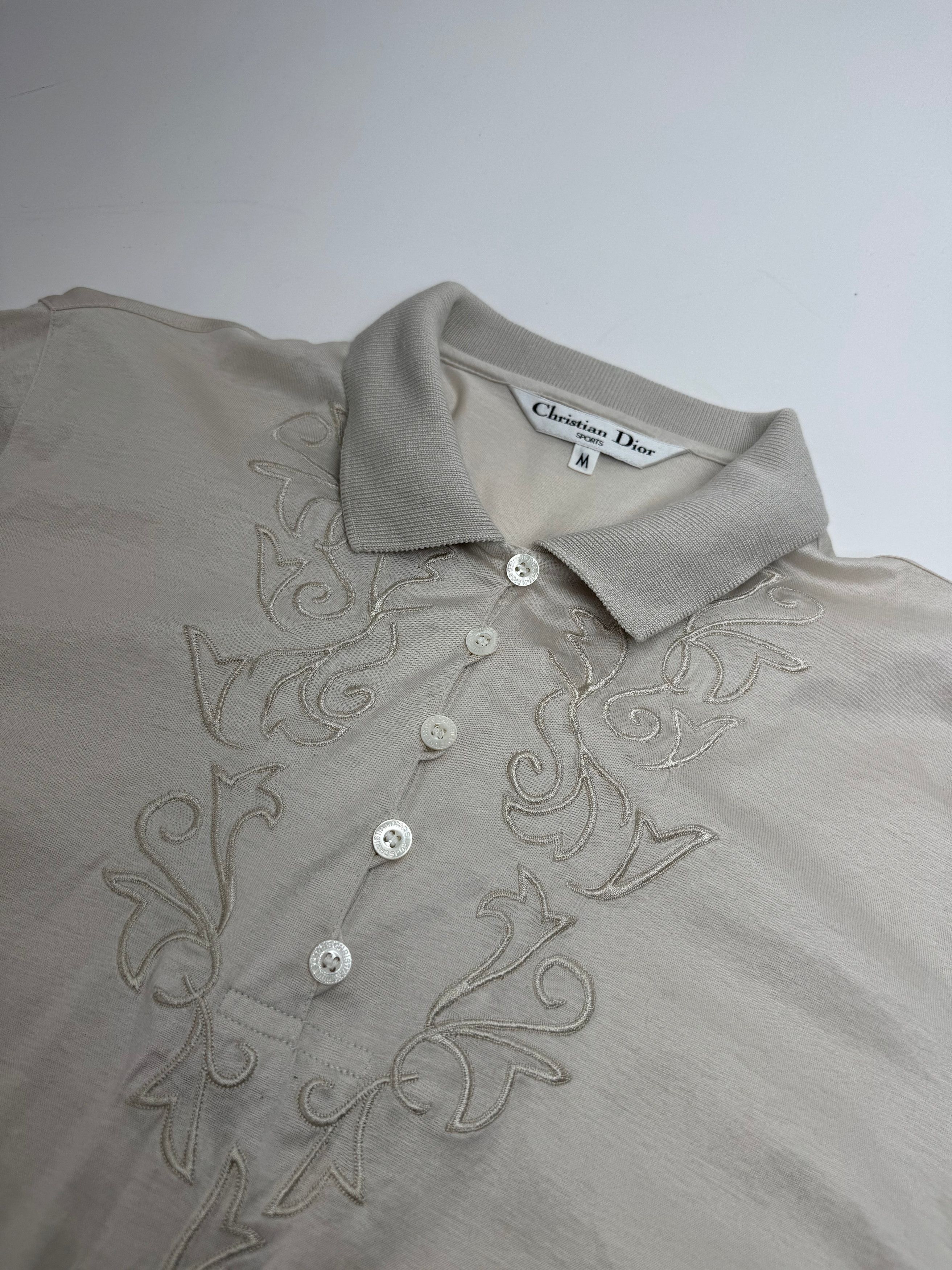 Dior Vintage Polo Shirt M Size M / US 6-8 / IT 42-44 - 5 Thumbnail