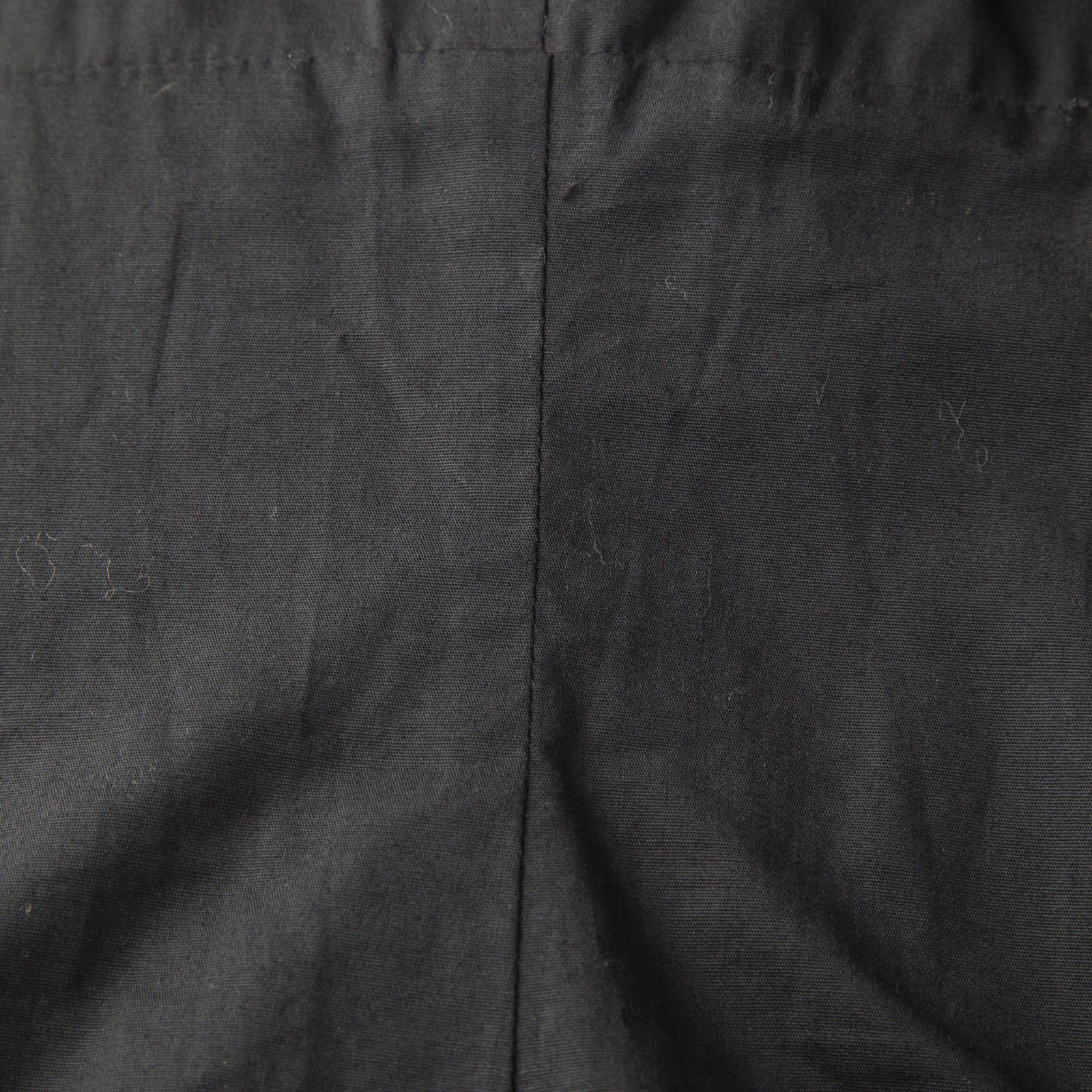 Staud Black Maxi Ruched Back Panel Dress Size L / US 10 / IT 46 - 3 Thumbnail