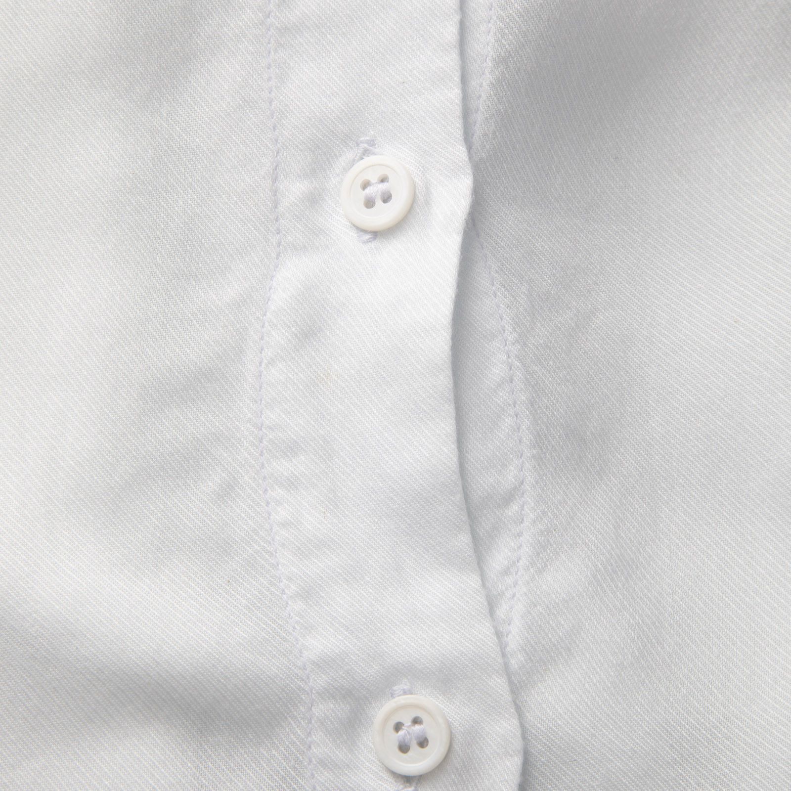 Casey Casey White Drop Shoulder Shirt Size XL / US 12-14 / IT 48-50 - 3 Thumbnail
