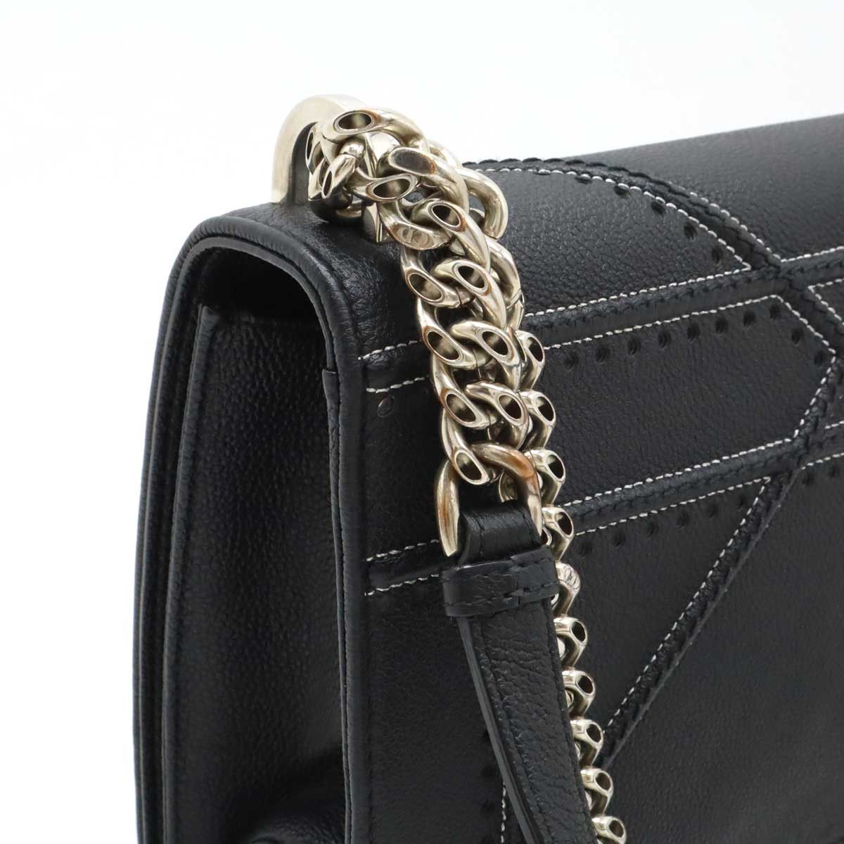Dior Dior Christian Dior Diorama Leather Shoulder Bag Leather Shoulder Bag DUTY FREE for USA Size ONE SIZE - 4 Thumbnail