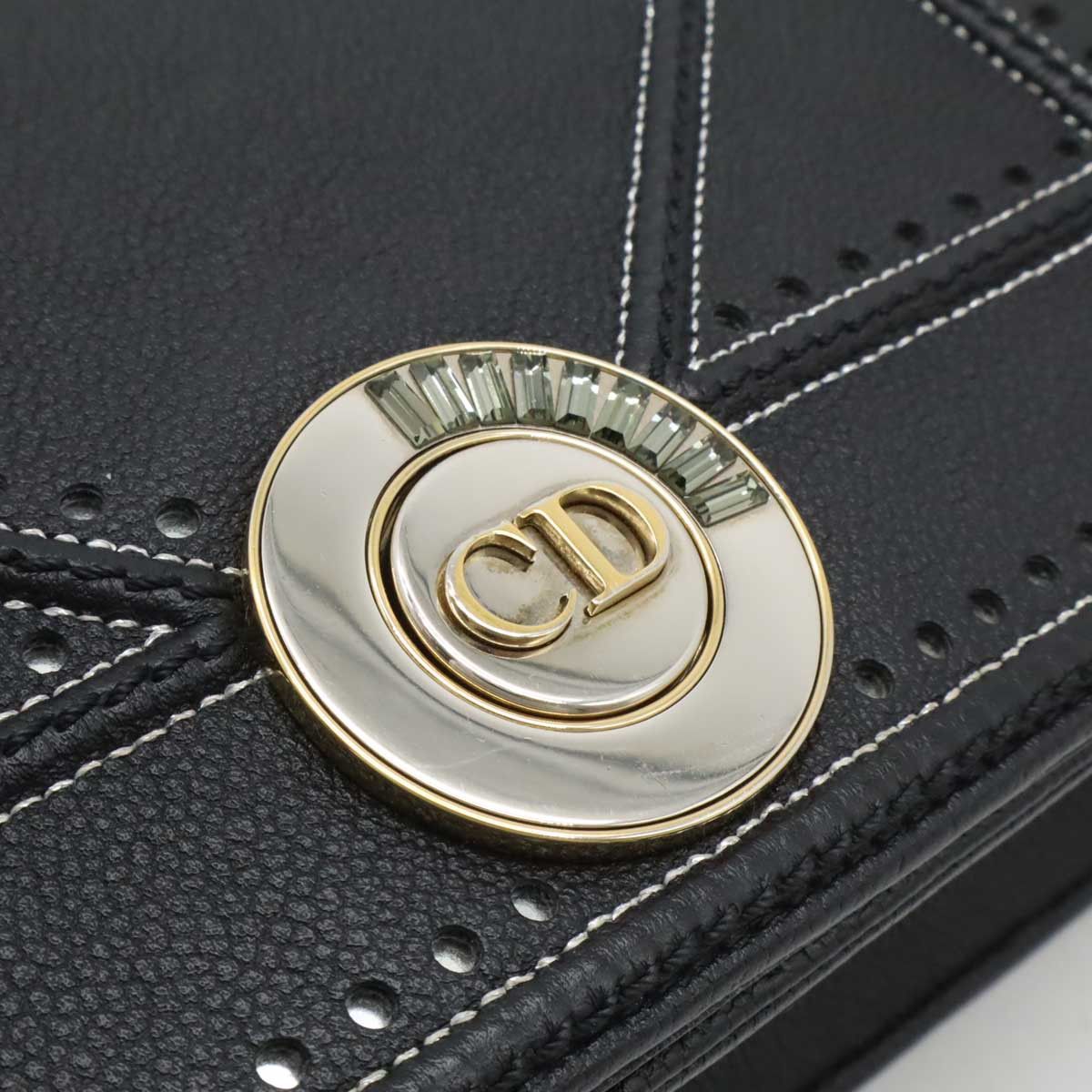 Dior Dior Christian Dior Diorama Leather Shoulder Bag Leather Shoulder Bag DUTY FREE for USA Size ONE SIZE - 8 Thumbnail