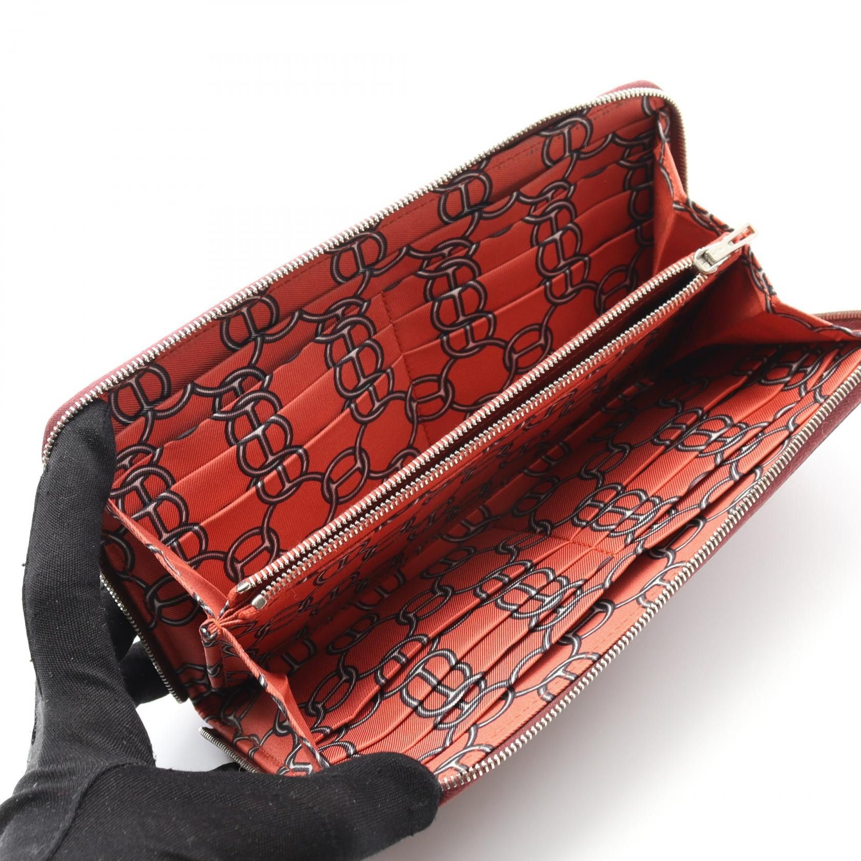 Hermes Hermes Azap Long Silk In Epsom Wallet Leather Long Wallet DUTY FREE for USA