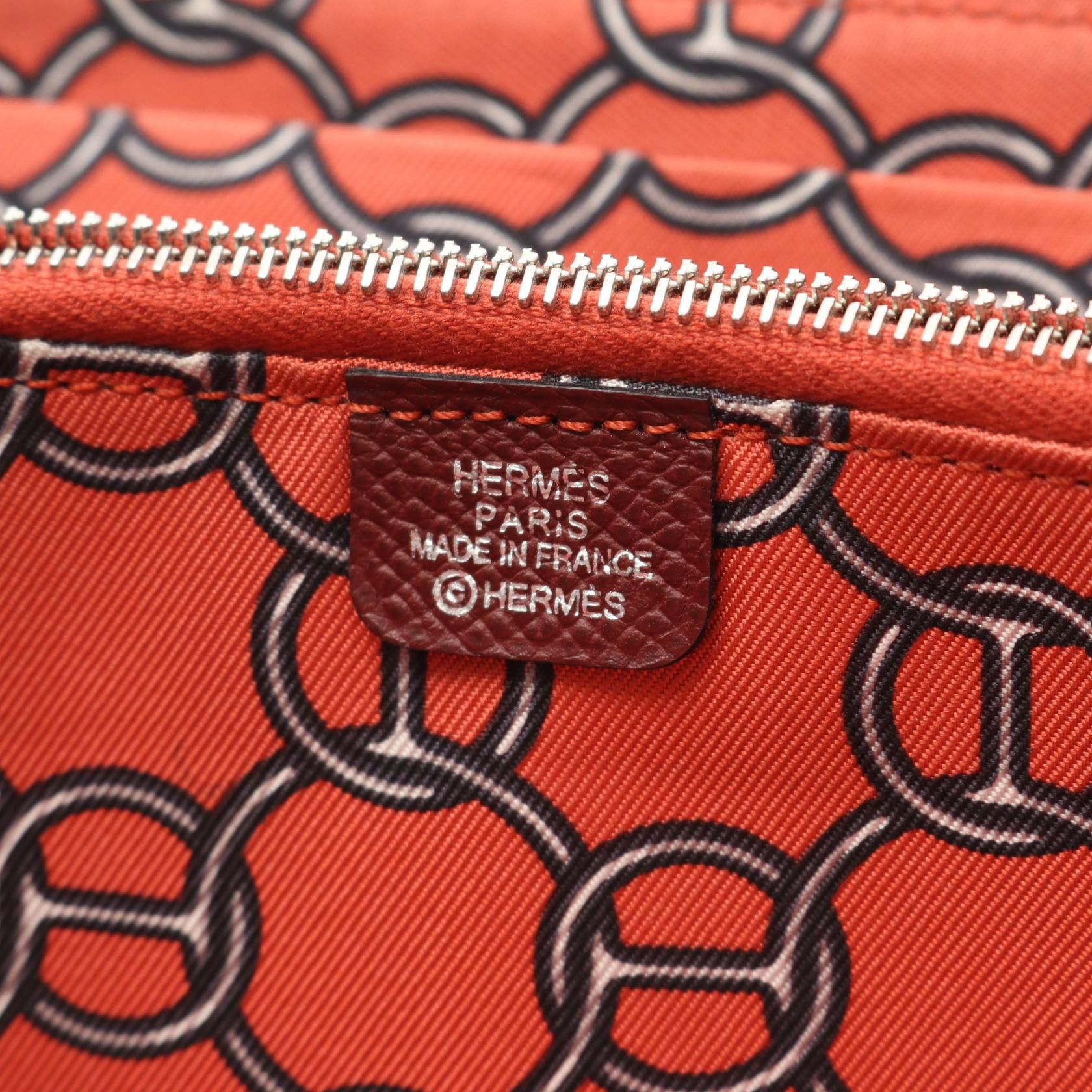 Hermes Hermes Azap Long Silk In Epsom Wallet Leather Long Wallet DUTY FREE for USA