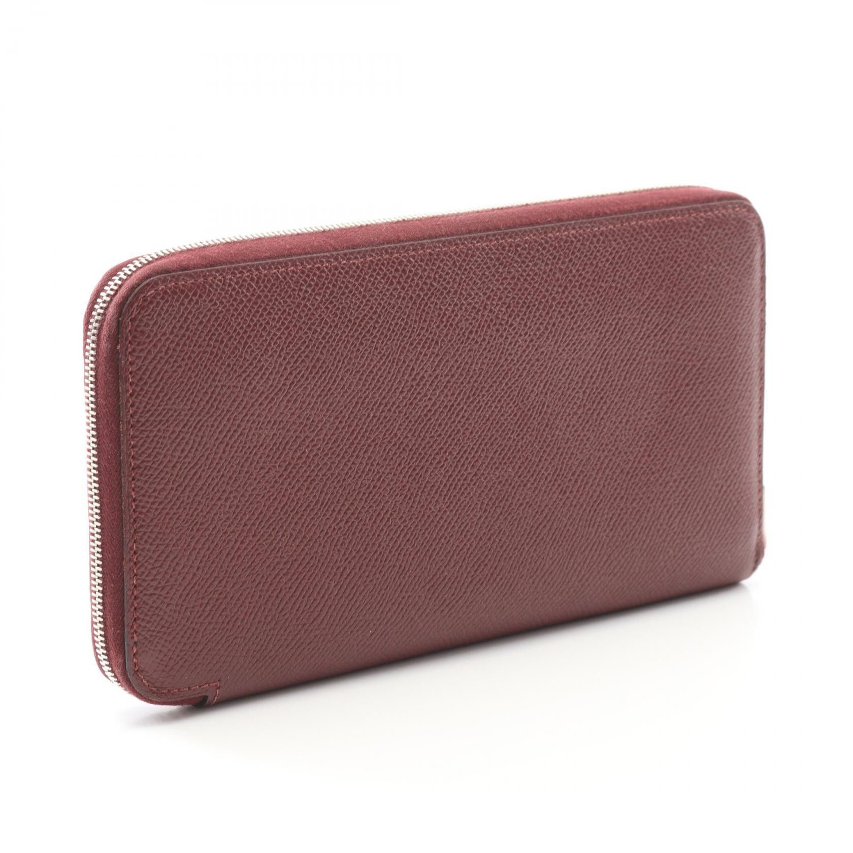 Hermes Hermes Azap Long Silk In Epsom Wallet Leather Long Wallet DUTY FREE for USA