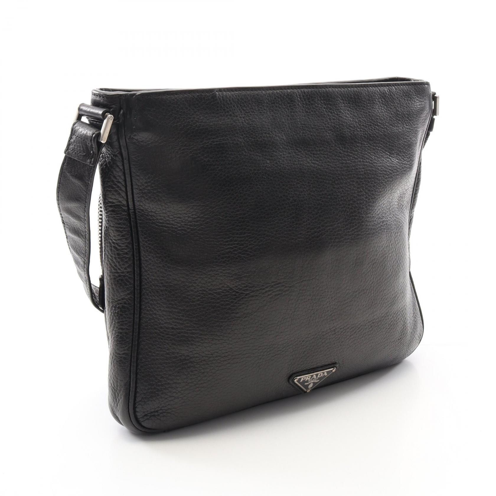 Prada Prada Prada Leather Shoulder Bag Leather Shoulder Bag DUTY FREE for USA Size ONE SIZE - 2 Thumbnail