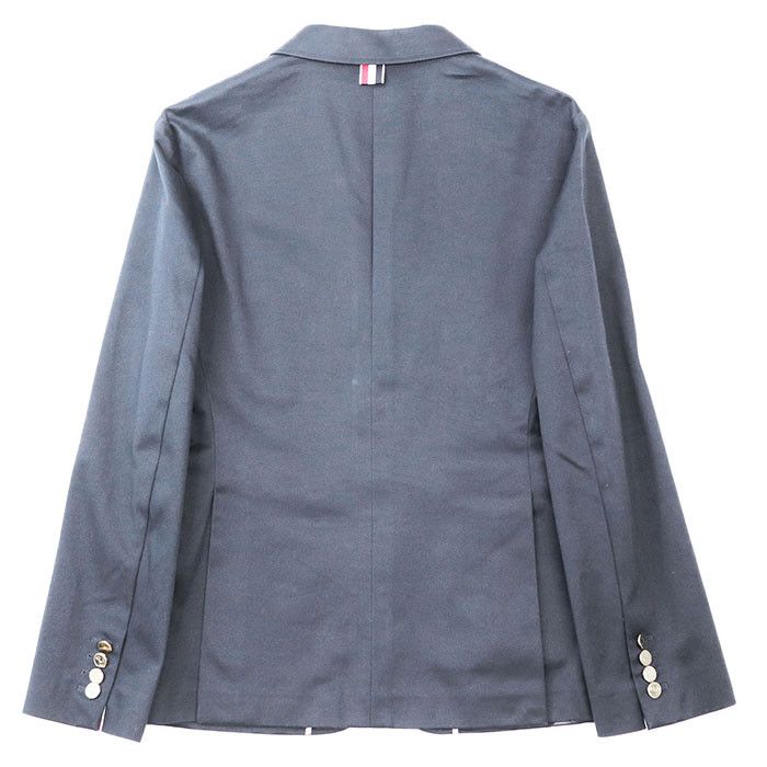 Thom Browne Thom Browne Thom Browne UNCONNSTRUCTED CLASSIC SB S-C W-PRINTED DIAGONAL STRIPE Heavy Cotton Twill Jacket Cotton Outerwear MJU437E-01804 DUTY FREE for USA Size ONE SIZE - 15 Thumbnail
