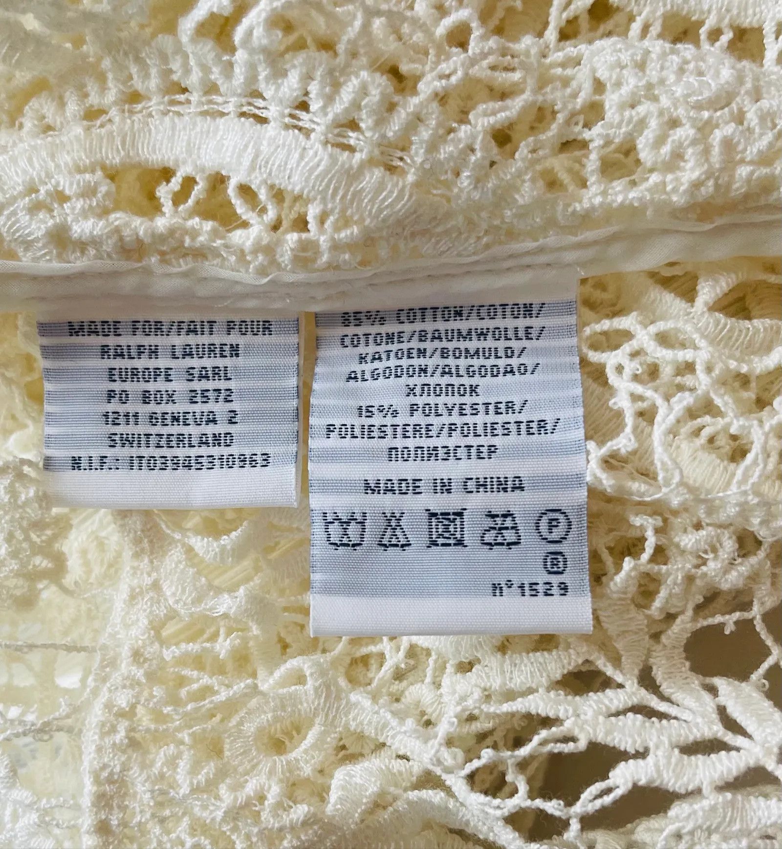 Ralph Lauren Ralph Lauren Ralh Lauren crochet dress Dress Size XL / US 12-14 / IT 48-50 - 4 Thumbnail