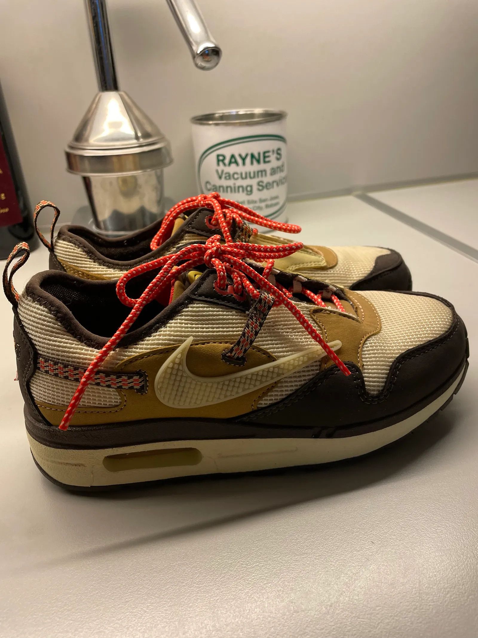 Nike Nike Nike Air Max x Travis Scott Sneakers Size US 5 / IT 35 - 3 Thumbnail