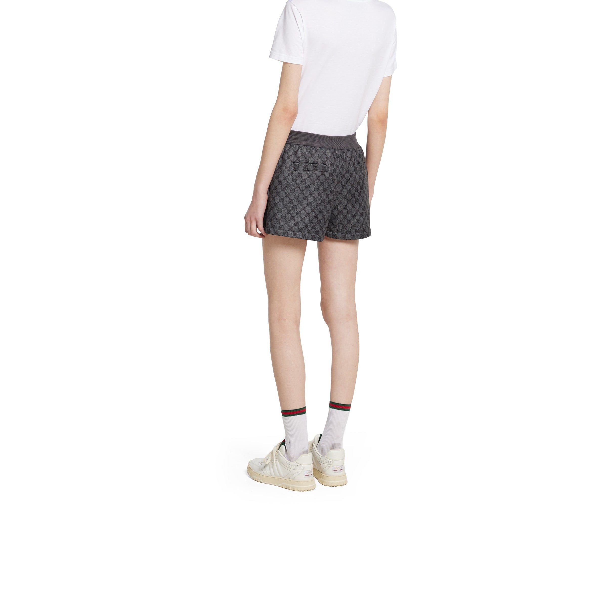 Gucci Gucci GG Printed Technical Jersey Shorts SIZE S Size ONE SIZE - 3 Thumbnail