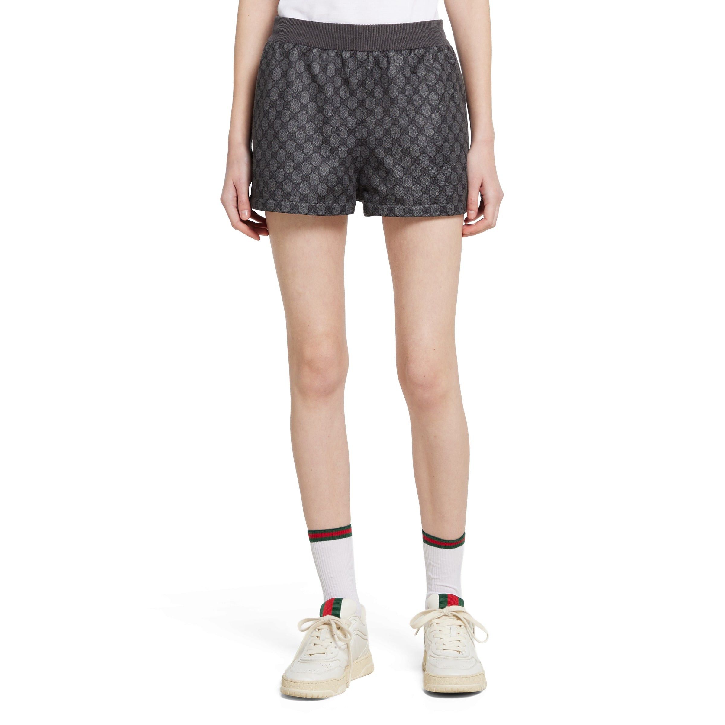 Gucci Gucci GG Printed Technical Jersey Shorts SIZE S Size ONE SIZE - 2 Thumbnail