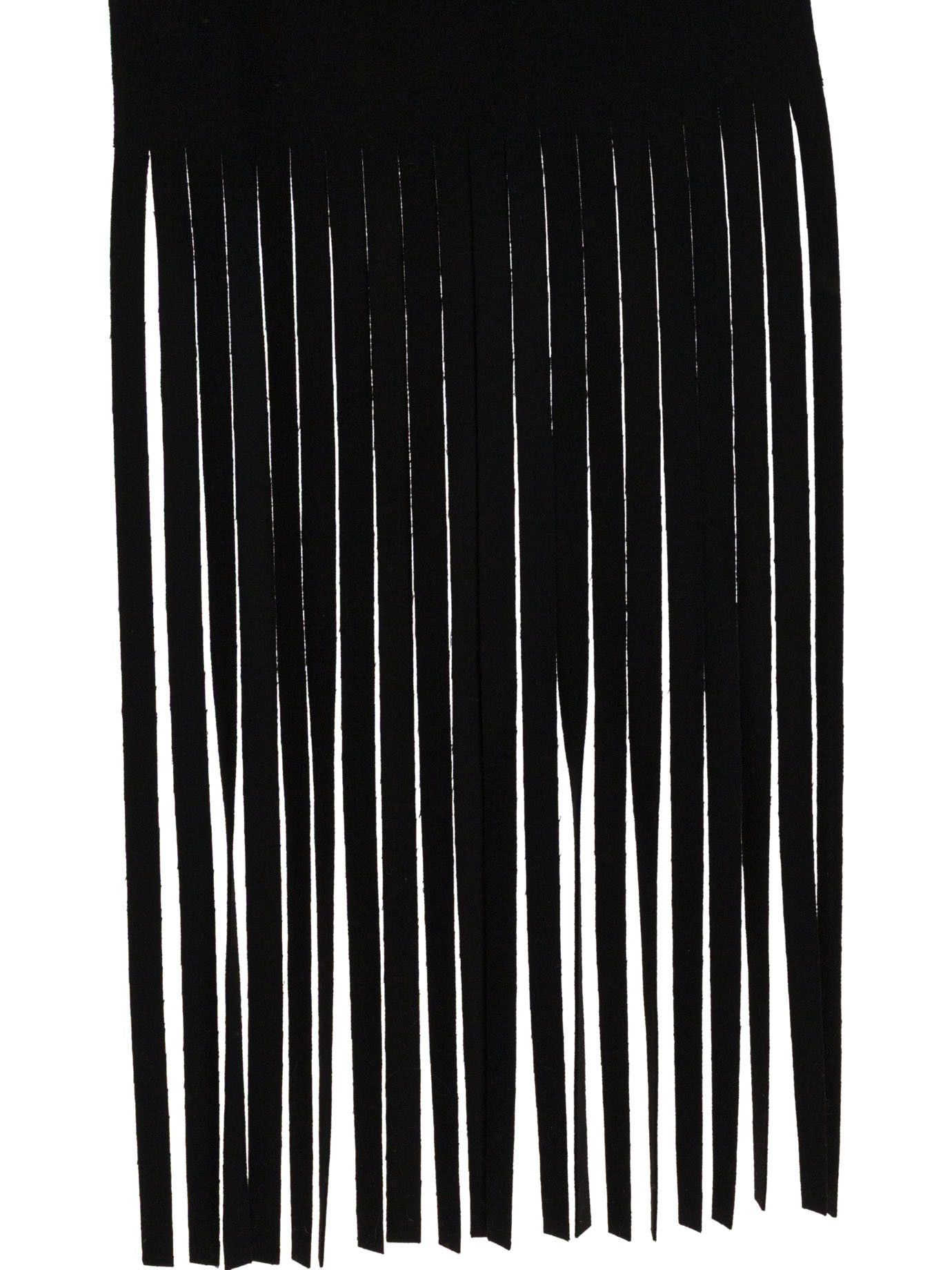 Max Mara Runway Long Scarf With Bangs Size ONE SIZE - 3 Thumbnail