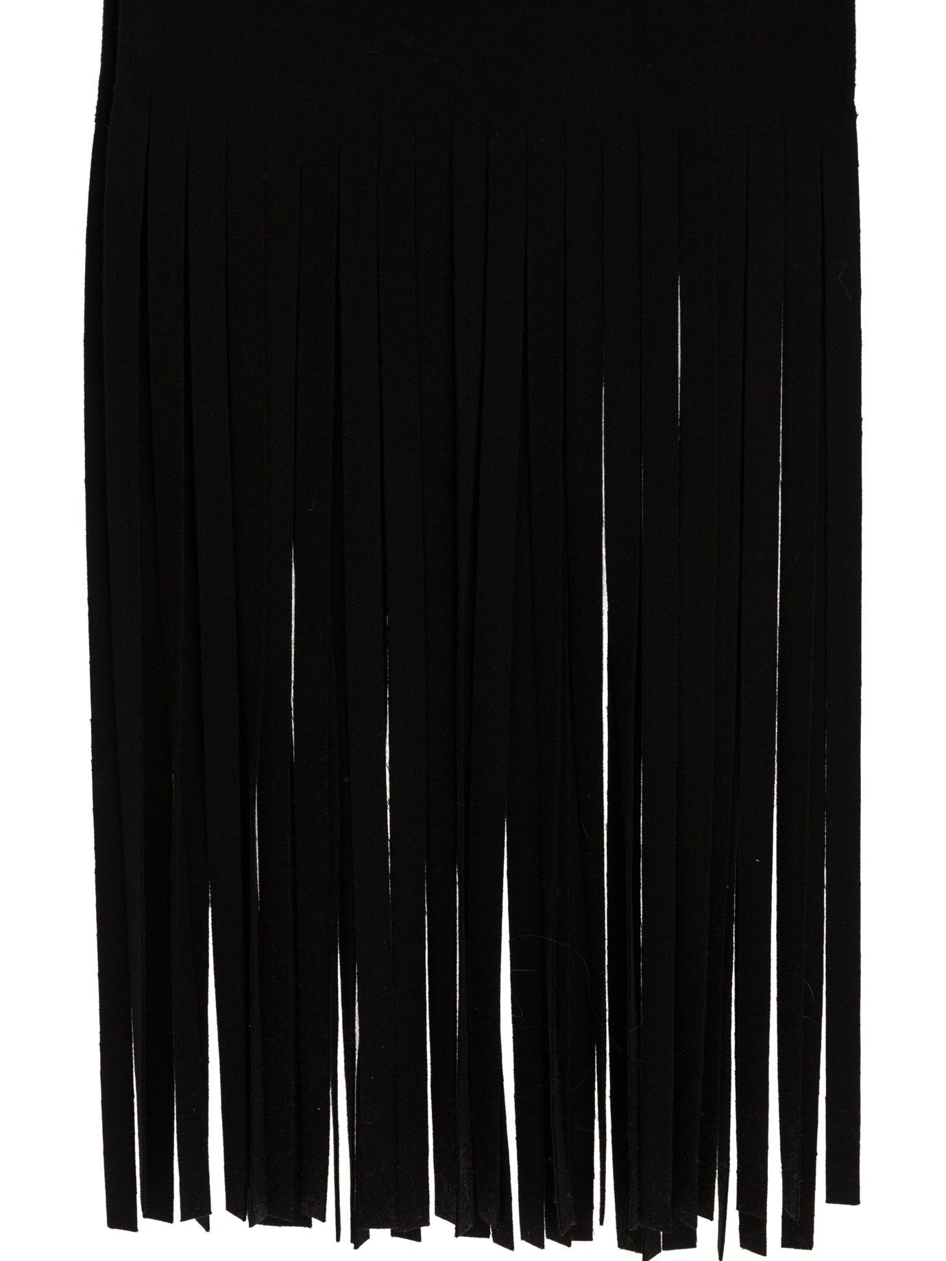 Max Mara Runway Long Scarf With Bangs Size ONE SIZE - 4 Thumbnail