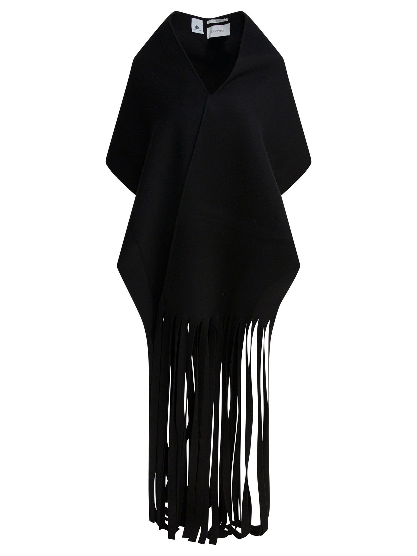 Max Mara Runway Long Scarf With Bangs Size ONE SIZE - 2 Thumbnail