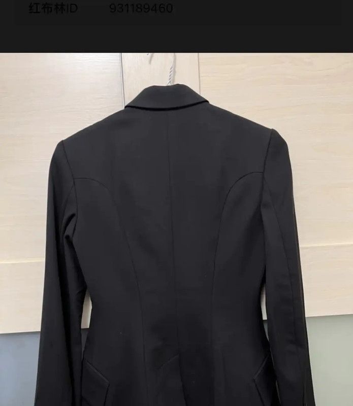 Burberry Burberry Black Wool Women's Jacket Size S / US 4 / IT 40 - 2 Thumbnail