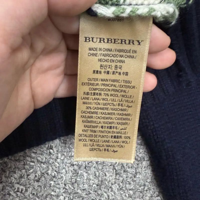 Burberry Burberry Black Wool Knit Sweater for Women Size M / US 6-8 / IT 42-44 - 4 Thumbnail