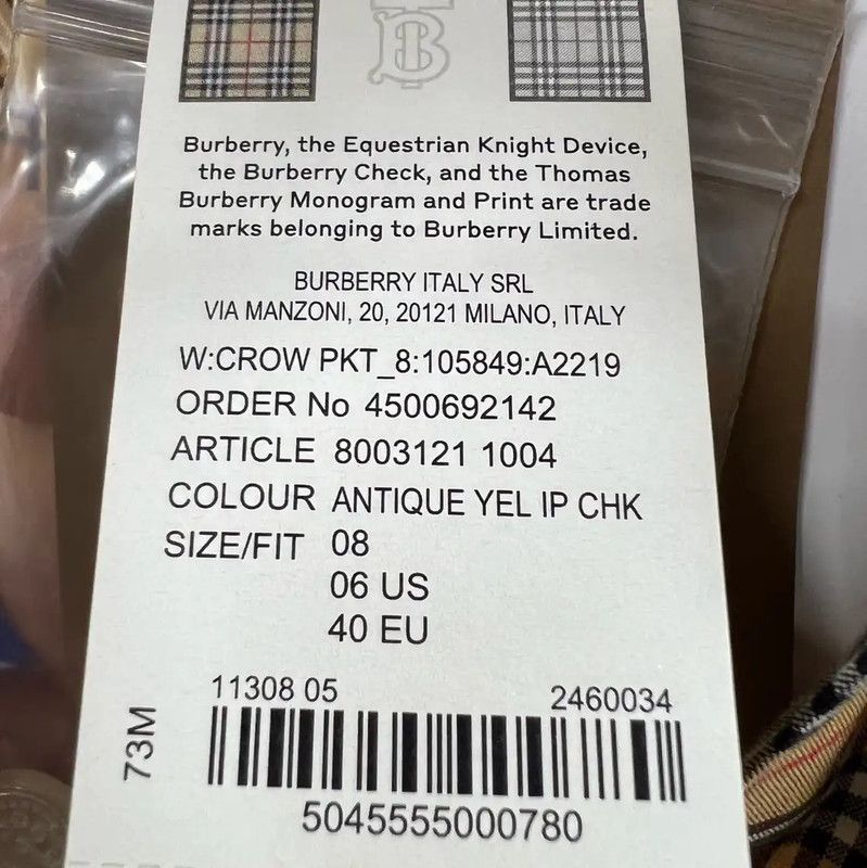 Burberry Burberry Brown Check Cotton Women's Shirt Size M / US 6-8 / IT 42-44 - 9 Thumbnail