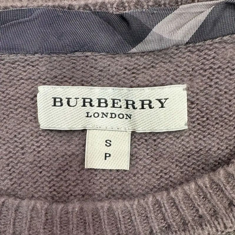 Burberry Burberry Gray Cotton Women's Jacket Size S / US 4 / IT 40 - 4 Thumbnail