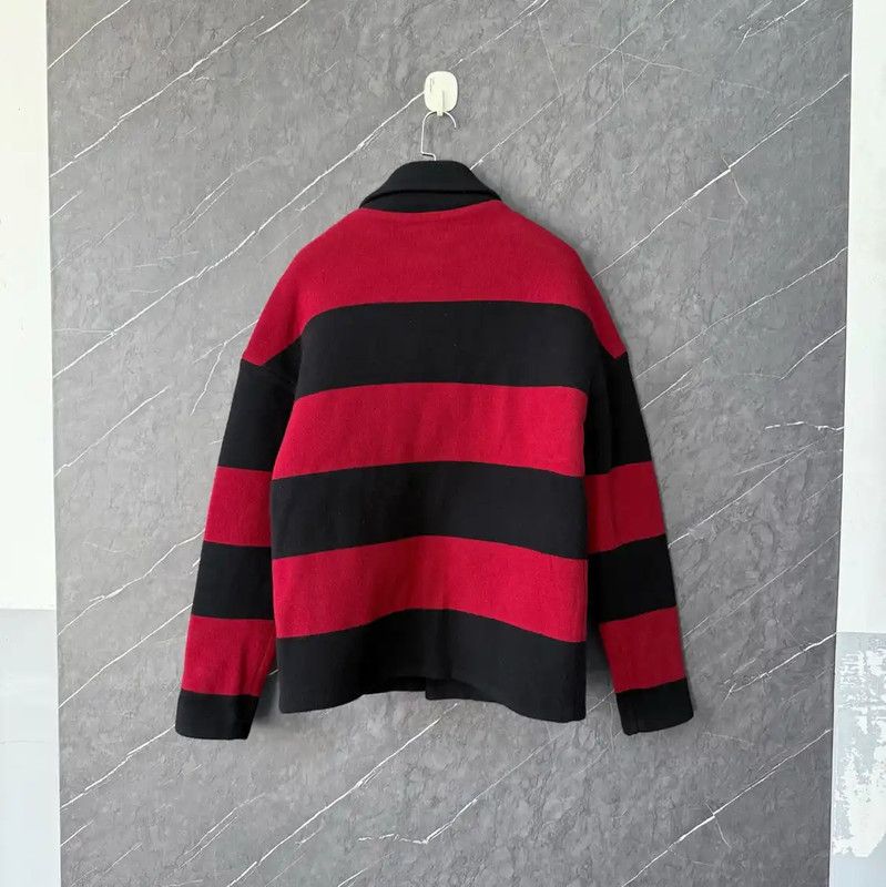Burberry Burberry Black and Red Striped Women's Jacket Size M / US 6-8 / IT 42-44 - 2 Thumbnail