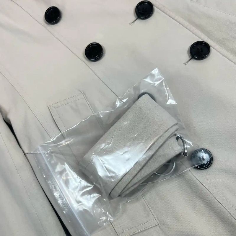 Burberry Burberry Beige Cotton Women's Trench Coat Size S / US 4 / IT 40 - 4 Thumbnail