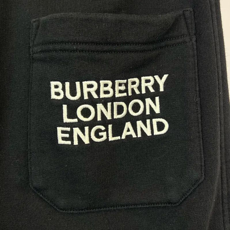 Burberry Burberry Black Cotton Casual Pants for Women Size 22" - 5 Thumbnail