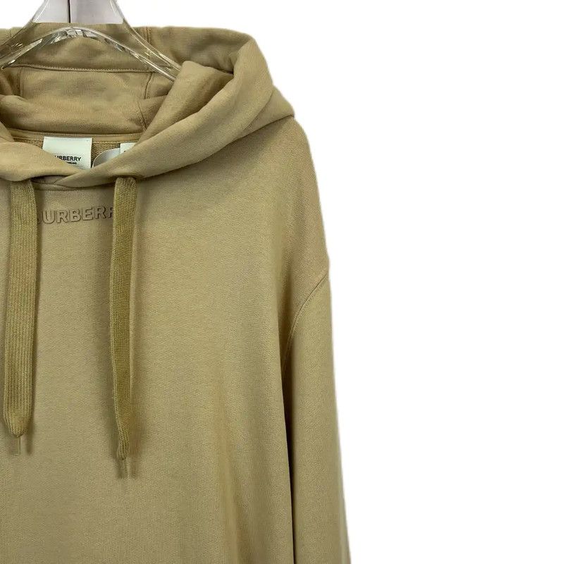 Burberry Burberry Long Sleeve Khaki Cotton Hoodie Size L / US 10 / IT 46 - 3 Thumbnail