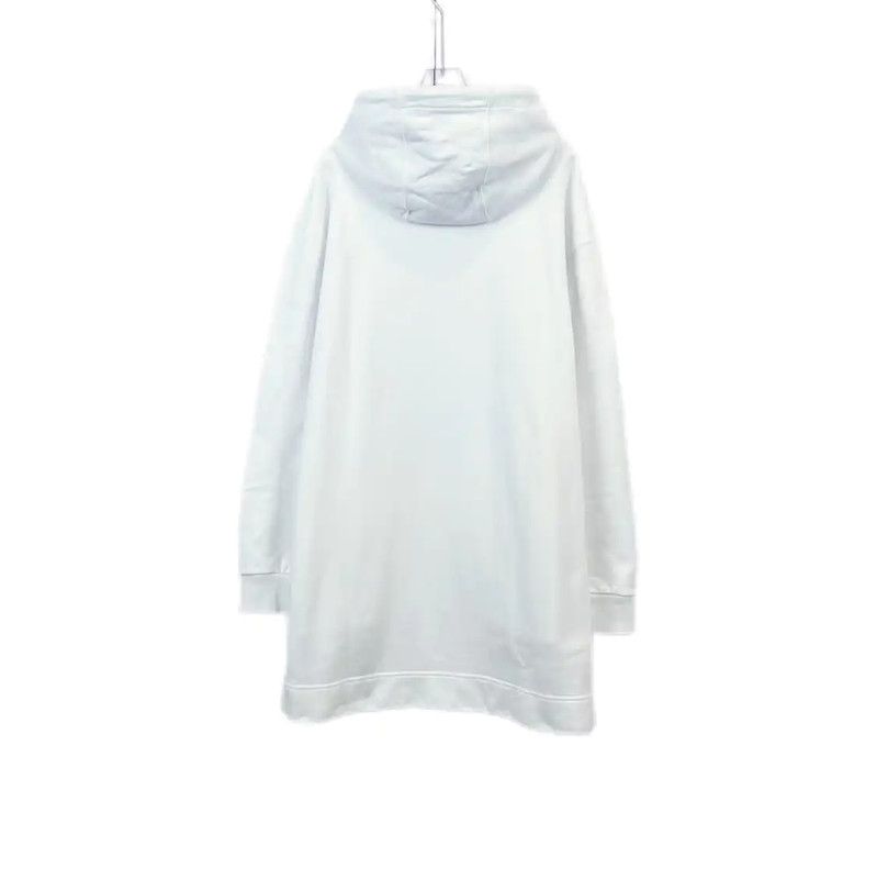 Burberry Burberry White Cotton Long Sleeve Hoodie Size S / US 4 / IT 40 - 2 Thumbnail