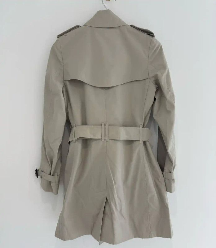 Burberry Burberry Women's Gray Trench Coat 3-6M Size Size XS / US 0-2 / IT 36-38 - 2 Thumbnail