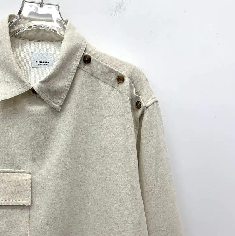 Burberry Burberry Beige Cotton Women's Dress Size ONE SIZE - 3 Thumbnail