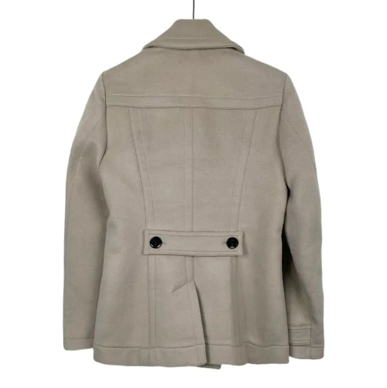 Burberry Burberry Women's Gray Wool Coat Size S / US 4 / IT 40 - 2 Thumbnail