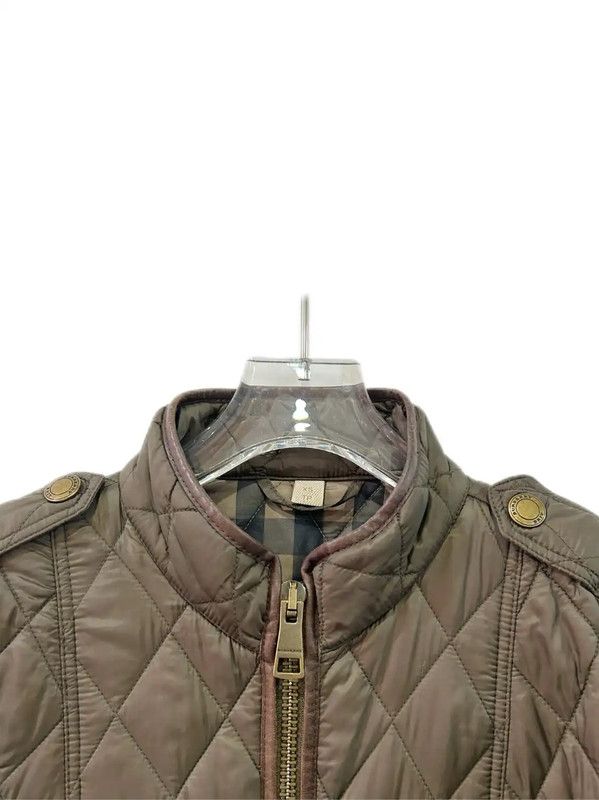 Burberry Burberry Military Green Cotton Women's Jacket Size XS / US 0-2 / IT 36-38 - 4 Thumbnail