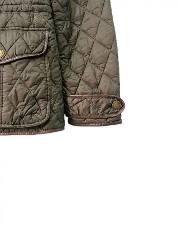 Burberry Burberry Military Green Cotton Women's Jacket Size XS / US 0-2 / IT 36-38 - 6 Thumbnail