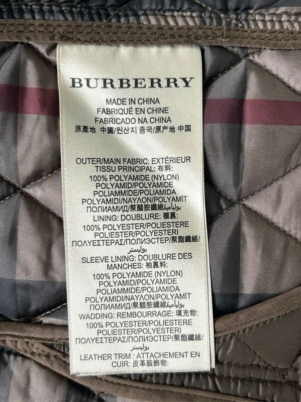 Burberry Burberry Military Green Cotton Women's Jacket Size XS / US 0-2 / IT 36-38 - 7 Thumbnail