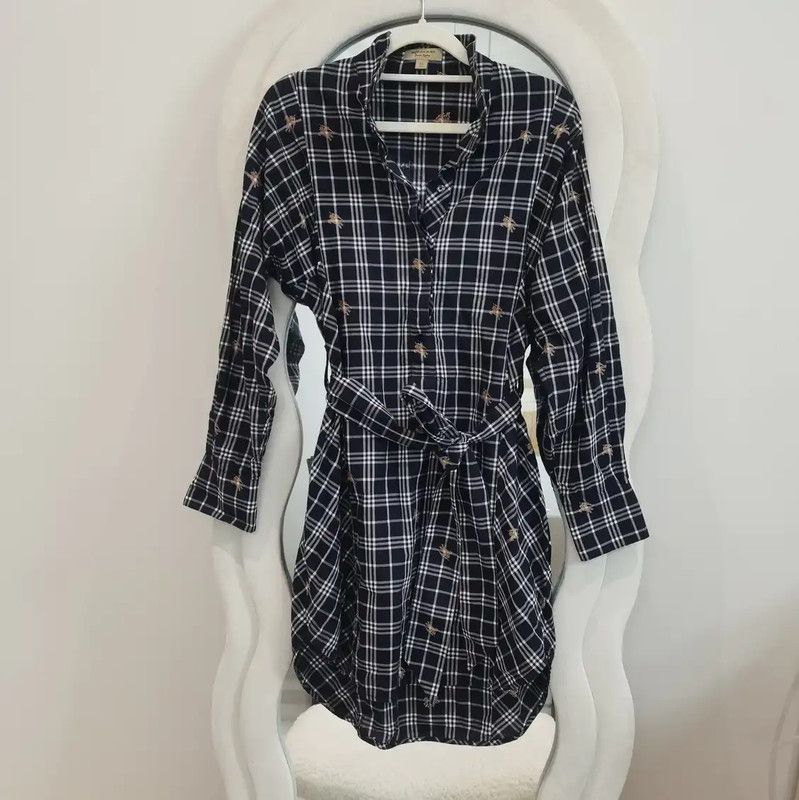 Burberry Burberry M-Size Multi-Color Long Sleeve Dress Size M / US 6-8 / IT 42-44 - 2 Thumbnail