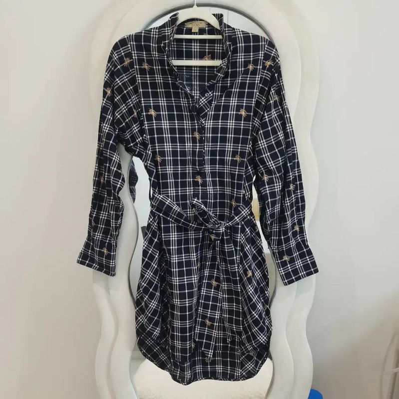 Burberry Burberry M-Size Multi-Color Long Sleeve Dress Size M / US 6-8 / IT 42-44 - 3 Thumbnail