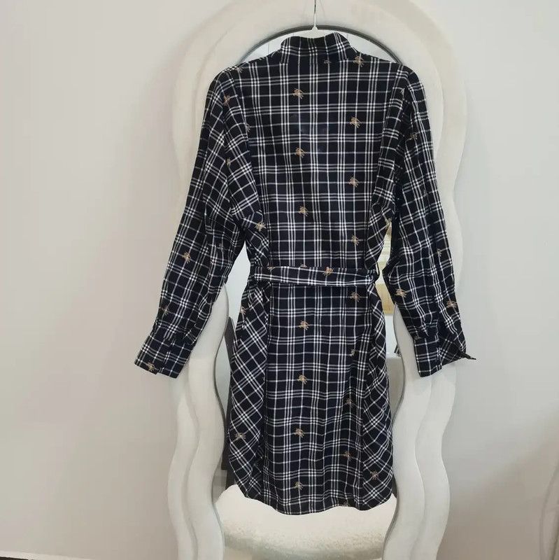 Burberry Burberry M-Size Multi-Color Long Sleeve Dress Size M / US 6-8 / IT 42-44 - 4 Thumbnail