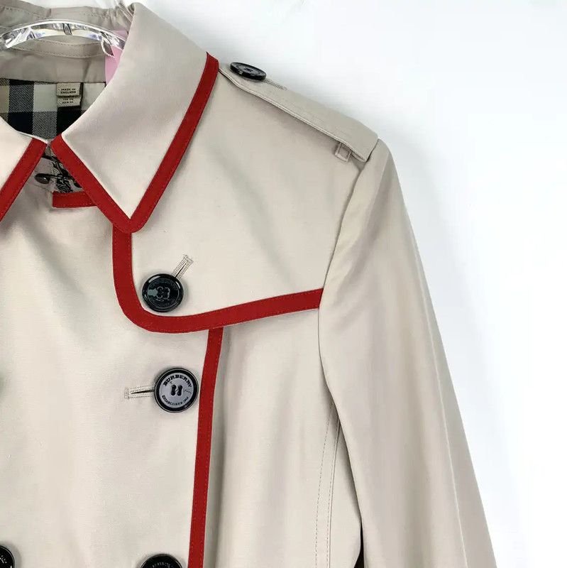 Burberry Burberry Women's Khaki Trench Coat Size XS / US 0-2 / IT 36-38 - 3 Thumbnail