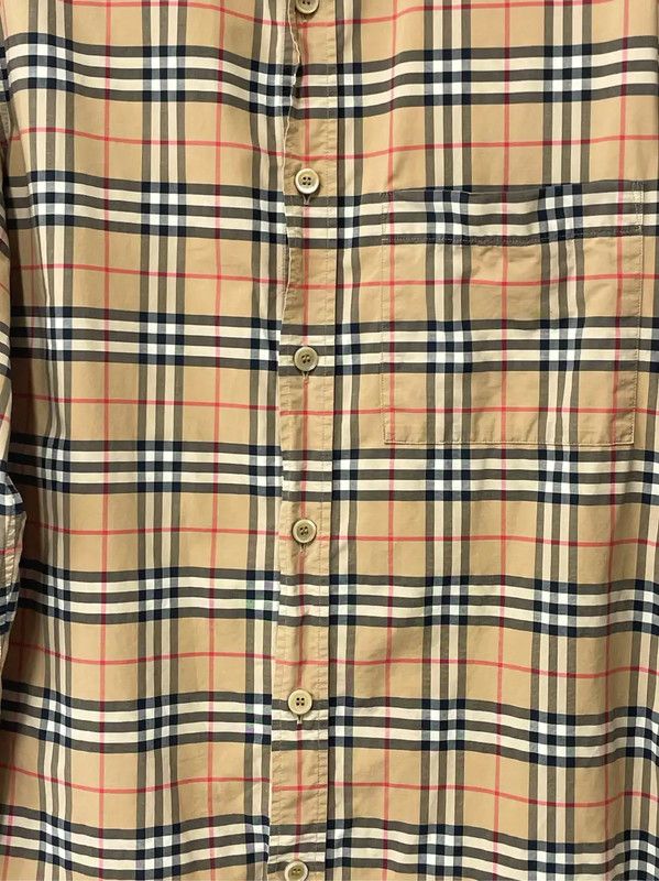 Burberry Burberry Brown Cotton Women's Shirt Size S / US 4 / IT 40 - 6 Thumbnail