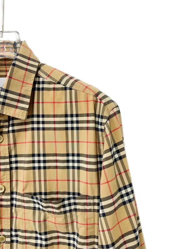 Burberry Burberry Brown Cotton Women's Shirt Size S / US 4 / IT 40 - 4 Thumbnail
